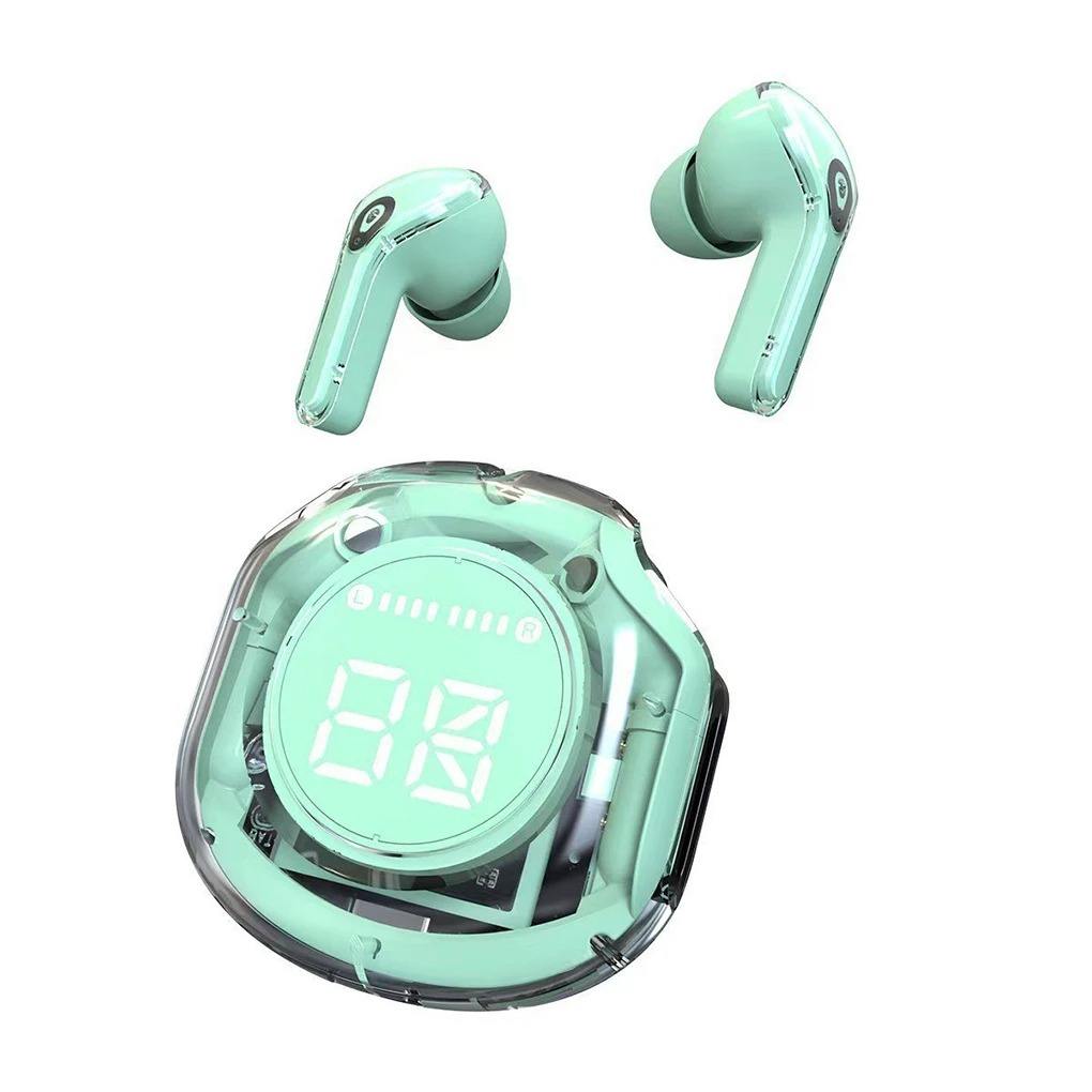 Air 39 Earbuds wireless Transparent airpods Air39 Bluetooth Gaming EARBUDS LED Display Super Bass HD sound Quality Trendy earphone Latest Technology Water Proof HD Calling TWS Technology Sports Headphone